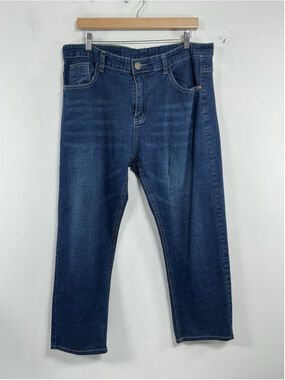 Womans Excellent Condition Original Designer Blue Jeans Waist 36 Inch